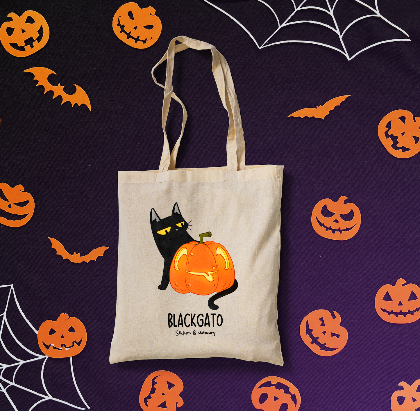 Blackgato Tote Bag