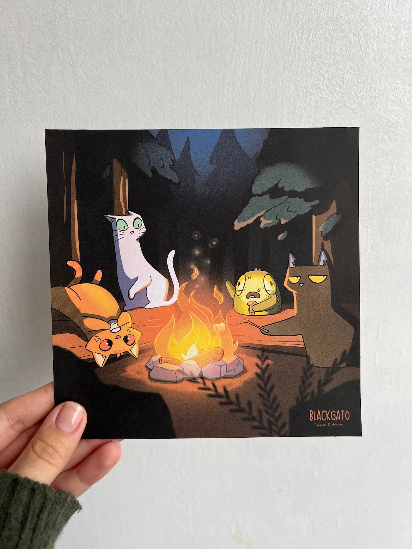 Campfire Stories Print