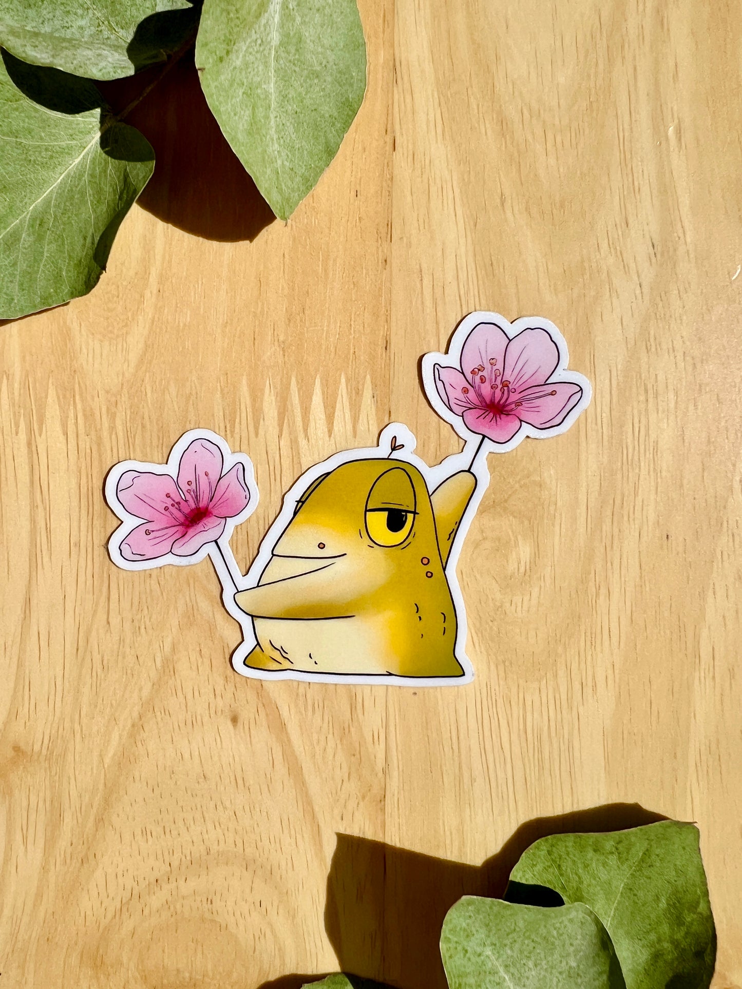 Blossom Toad Sticker