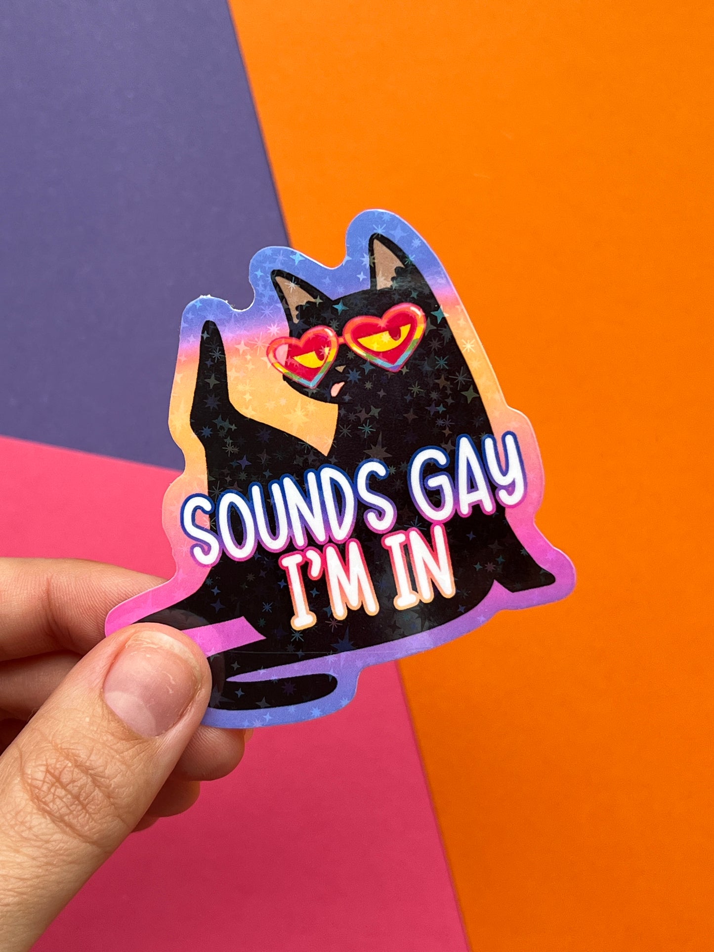 Gay Gato Sticker