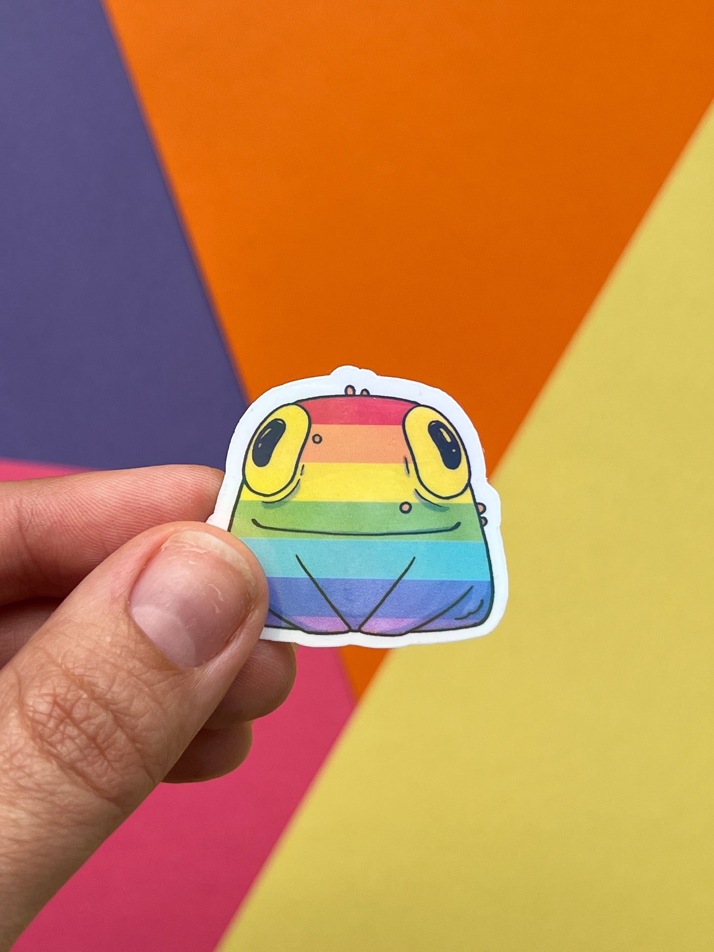 Pride Toads Sticker