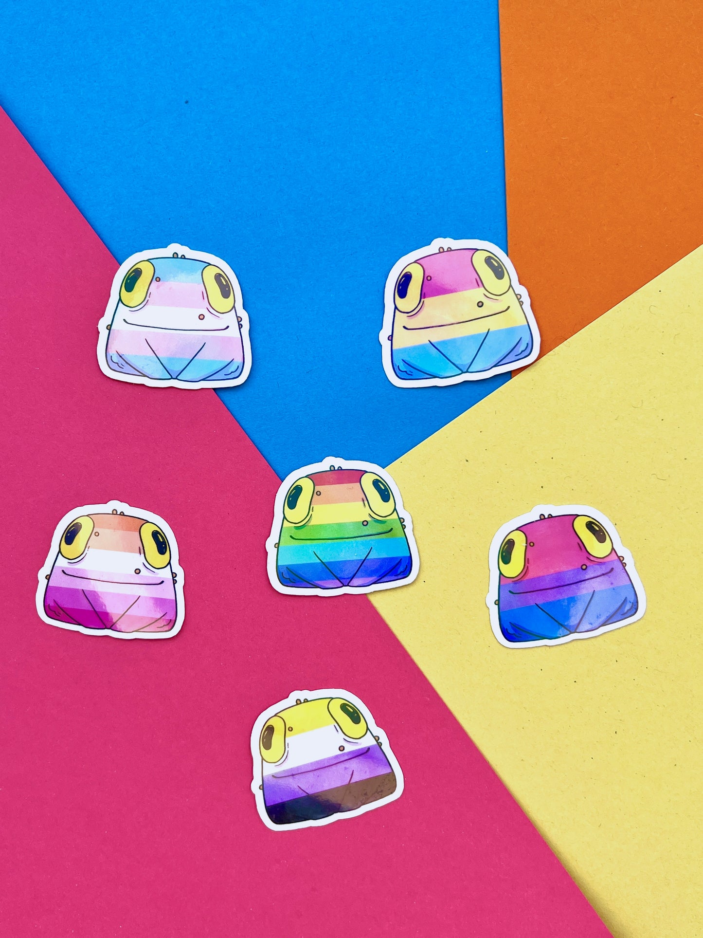 Pride Toads Sticker