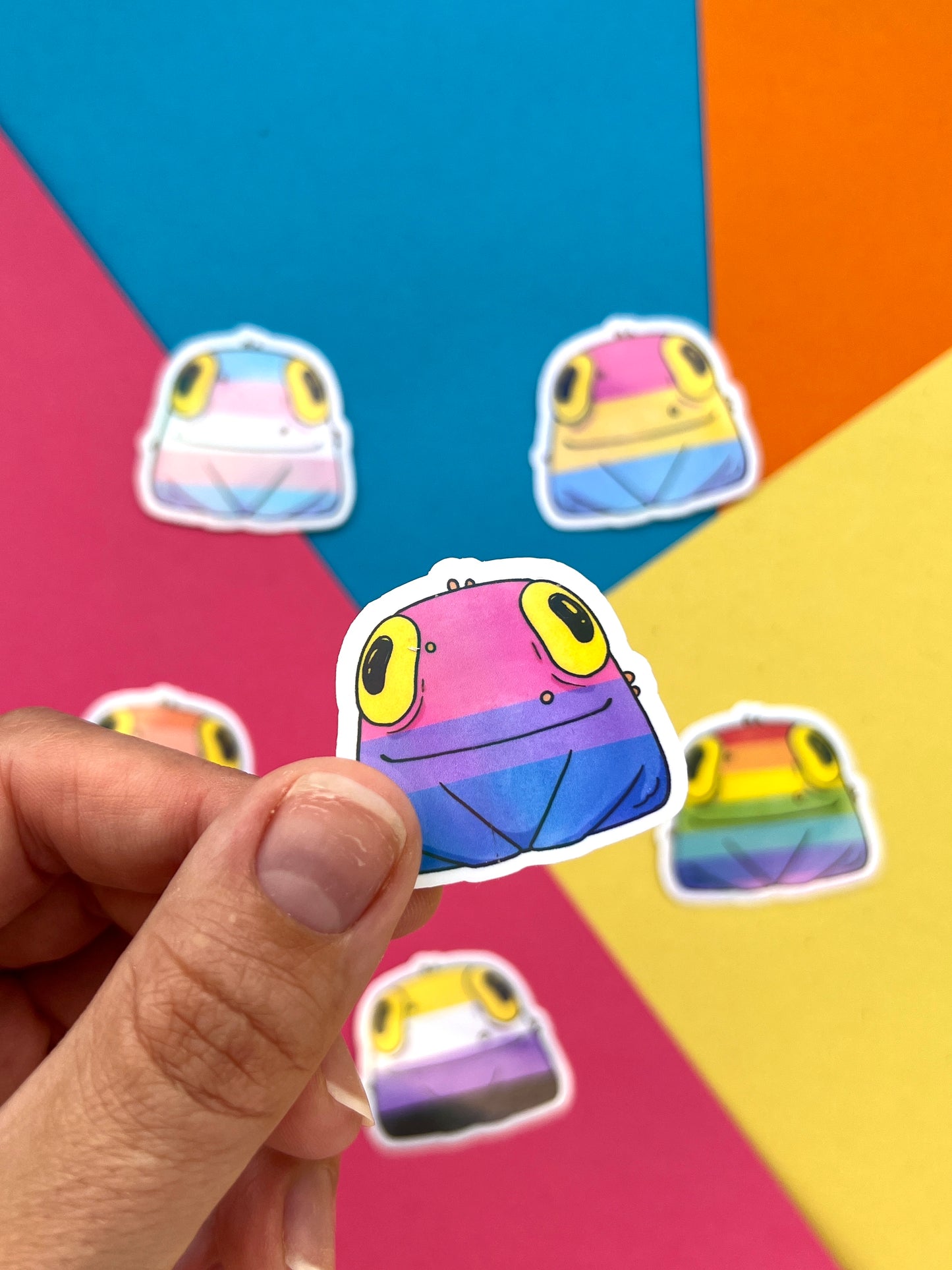 Pride Toads Sticker