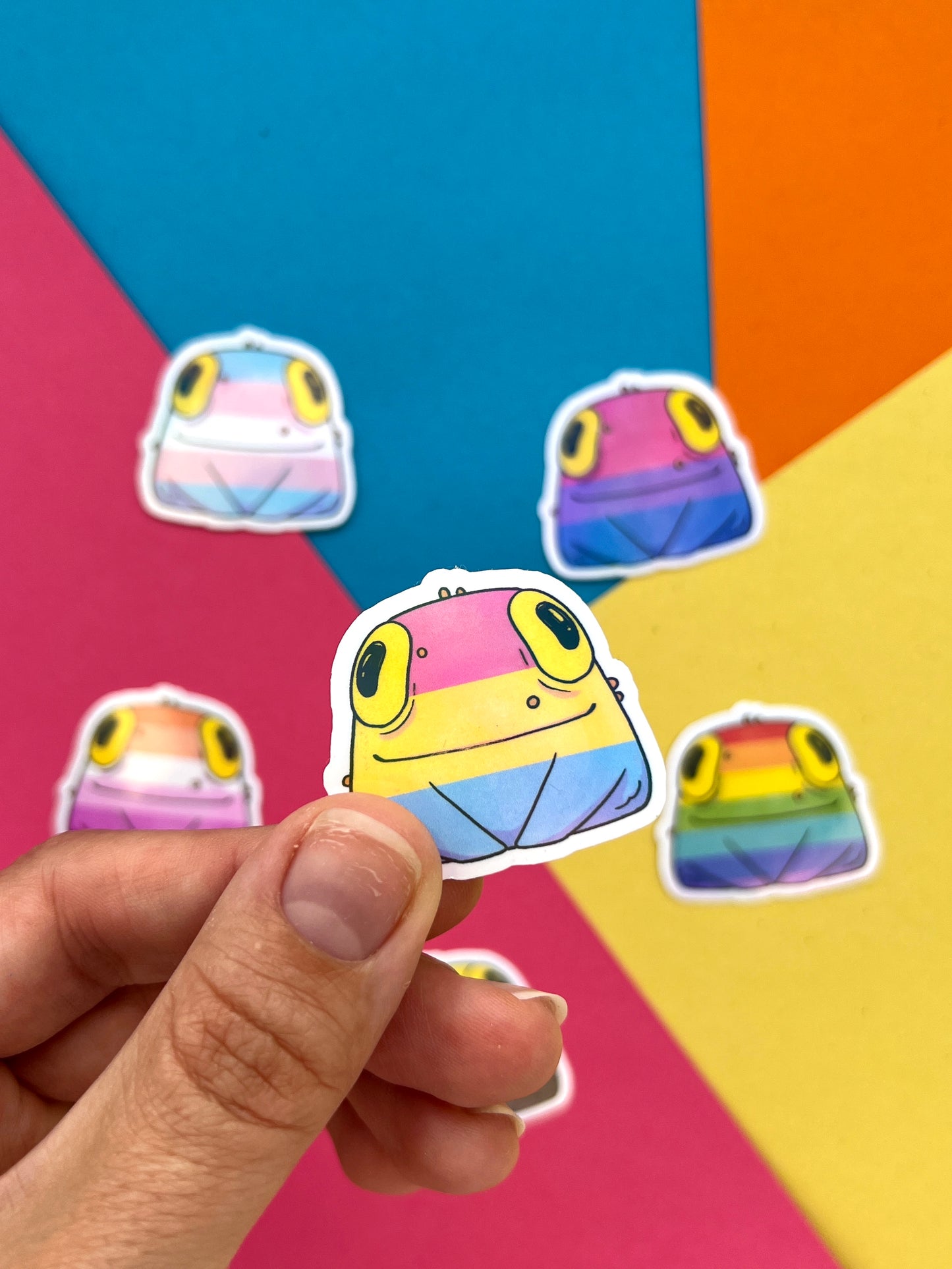 Pride Toads Sticker