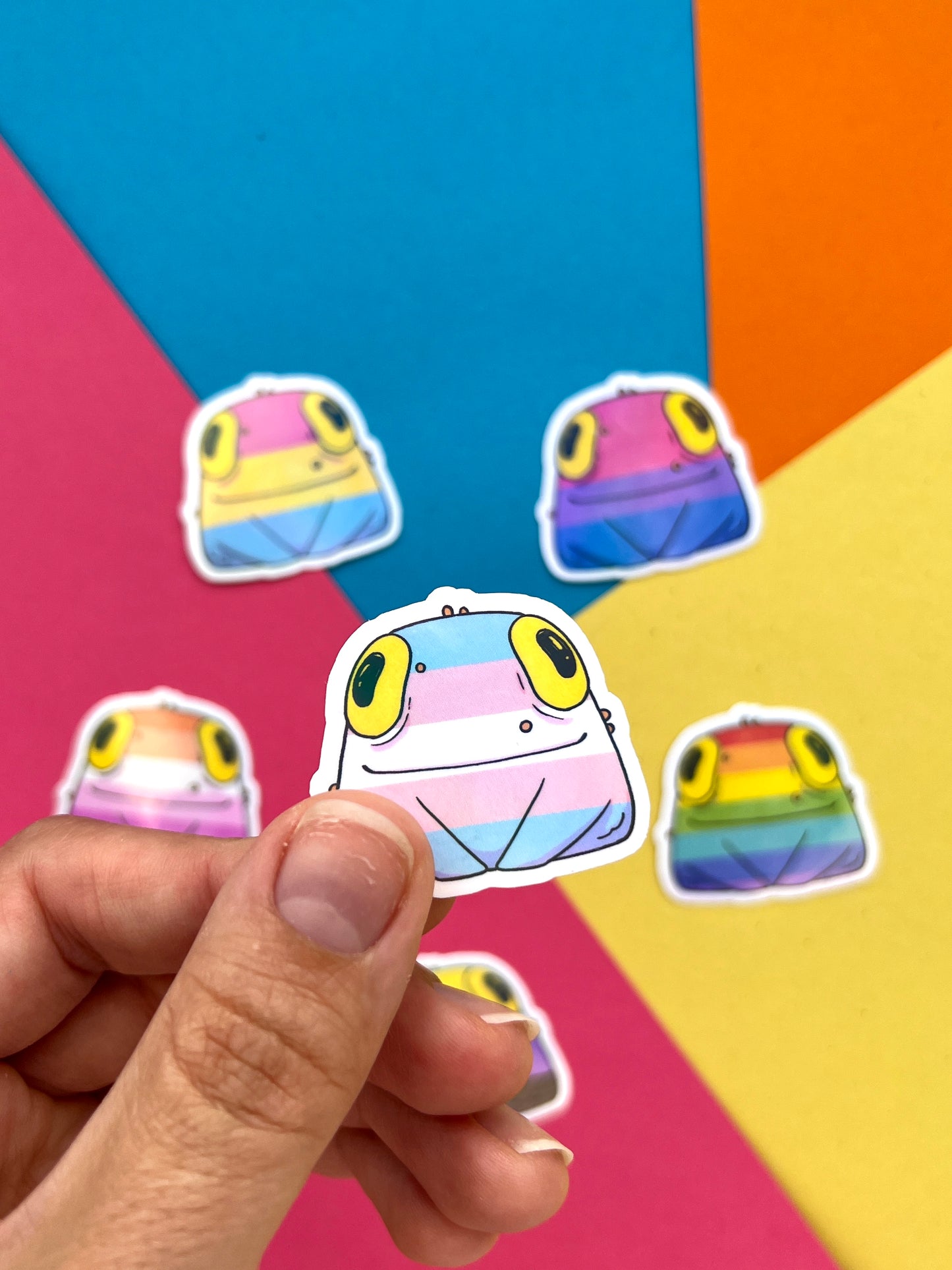 Pride Toads Sticker