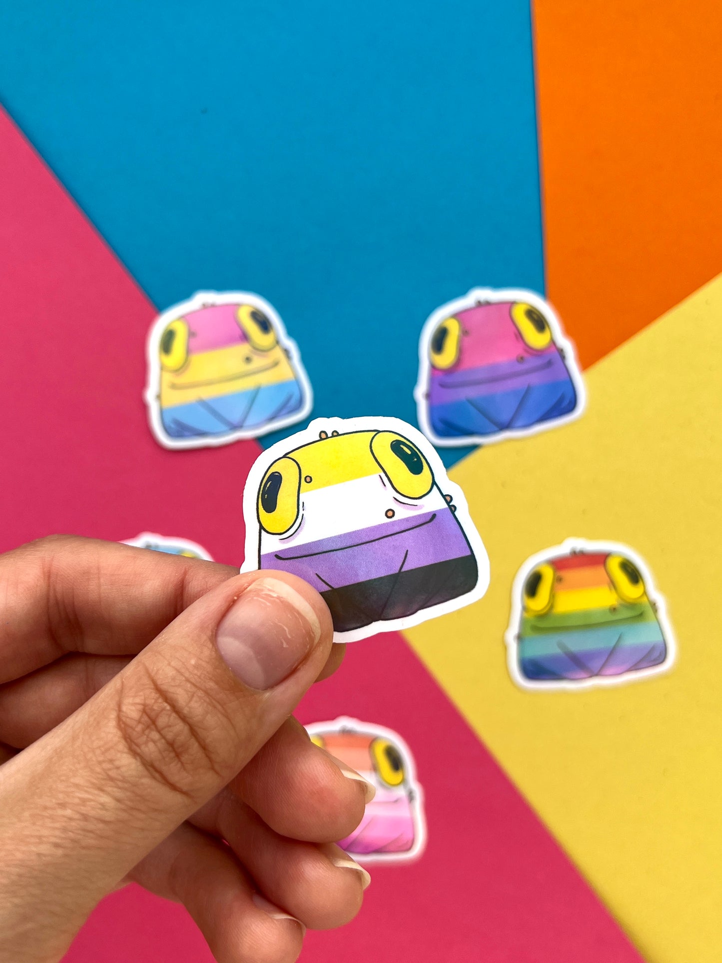 Pride Toads Sticker