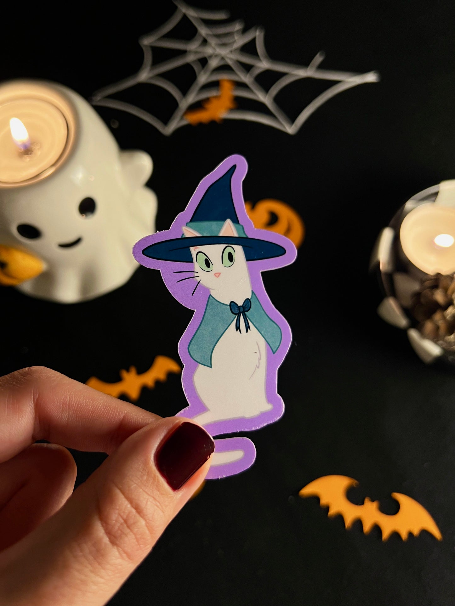 Cat Witch Sticker